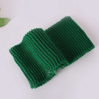 1pc Green Kids Child Lovely Warm Winter Knit Crochet Scarf Scarves Gifts on Sale