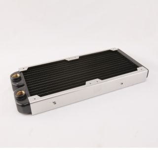 240D Copper Black Radiator 2x120mm Dual for PC Computer Liquid Water Cooling
