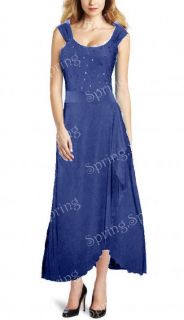 New Elegant Beaded Party Cocktail Evening Dress Plus Size SP14