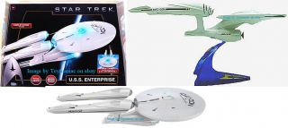 Star Trek USS Enterprise NCC 1701 2009 Movie Playmates Electronic Lights Sounds