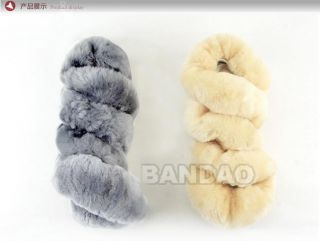 Car Winter General Plush Steering Wheel Cover Soft Imitation Wool Accessories
