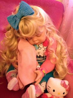 Reborn Baby Girl Chunky Toddler Hello Kitty by "RuBert Hailey" Gorgeous