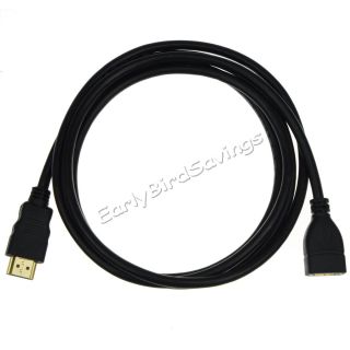 1 8M 6ft HDMI Type A Male to A Female Cable Extender Extension Cable M F Cord