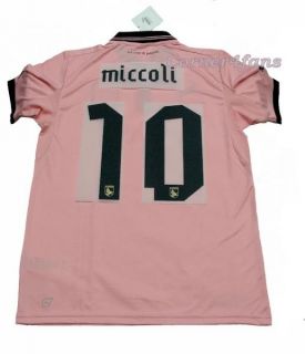 Palermo 10 Miccoli Match Shirt Home 2013 Official Puma Football Jersey Trikot