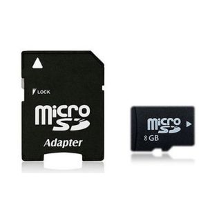 8GB Micro SD Card TF Flash Memory Card SD Reader Adapter for Tablet and Phone