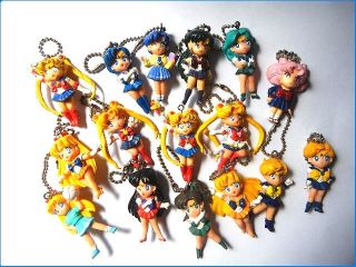 Sailor Moon Lot of Figure Key Chain Gashapon