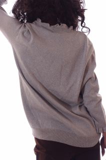 Chaps Ralph Lauren Womens Silver Glitter 3 4 Sleeve Sweater Plus Size 1x 3X New