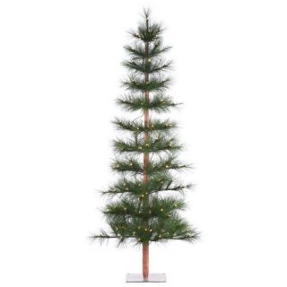 Sterling Inc 6 Green Hard Needle Washington Pine Christmas Tree with 105 Clear Lights with Stand