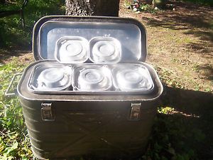 1959 US Military Insulated Food Storage Container Original Landers Frary Clark