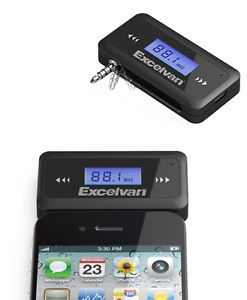 Wireless LCD Car FM Transmitter Adapter Car Charge for iPhone 4 4S 5 iPod Touch