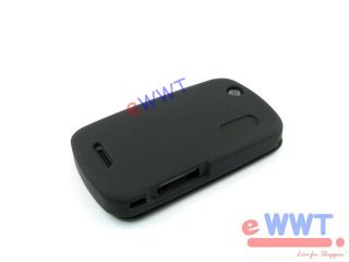 For Sony Ericsson W20 Zylo Black Silicon Skin Soft Case