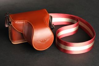 Handmade Genuine Real Leather Full Camera Case Bag for Olympus EPL5 E PL5 A