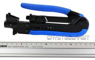Coax Compression Crimping Tool F Type Crimper Cable RG6 RG59 RG11 HT H548A Tool