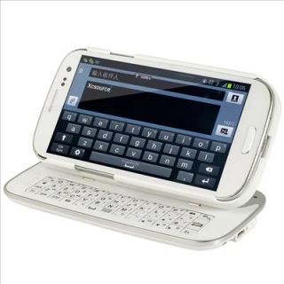 Slide Wireless Bluetooth Keyboard Case for Samsung Galaxy S3 s III i9300 PC432W