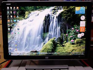 HP W2408H 24" Widescreen LCD Flat Panel Monitor Glossy Great Gaming Monitor