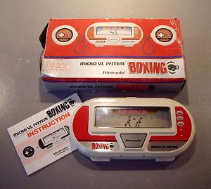 Vintage Boxed 1980s Nintendo Micro vs System Boxing Game Watch LCD Hand Held