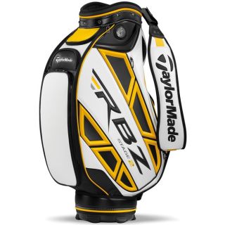 New TaylorMade RocketBallz RBZ Stage 2 White Black Yellow Staff Golf Bag