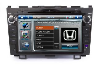 8"Honda CRV DVD Player GPS Navigation 2007 11 Plug In