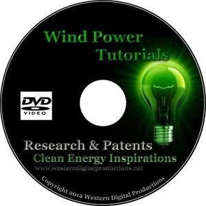 DVD How to Build A Wind Power Generators Alternative Free Energy Magnetic Motors
