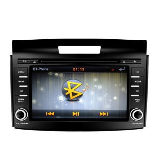 8" Double DIN Car GPS Navigation Radio DVD RDS TV Player Fit 2012 13 Honda CR V