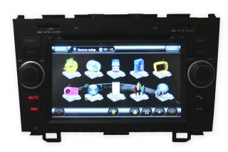In Dash Head Unit DVD Navigation GPS Bluetooth for Honda CRV 2007 08 09 2010 11