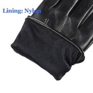 Men's Luxurious Nappa Leather Winter Super Warm Gloves Cashmere Lining Available