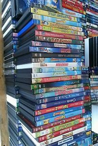 Huge Lot 140 Kids Clamshell VHS Movies Lion King Toy Story Pinocchio ...