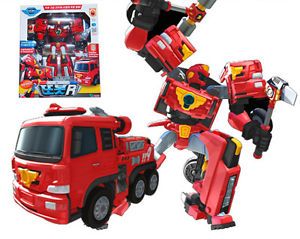 Tobot R Transformer Robot 'Rescue Fire Engine' Kids Children Toy Action Figure