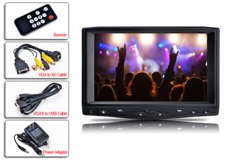 Feelworld 7" TFT LCD HDMI 1080p VGA AV Monitor Remote for DSLR Camera Camcorder
