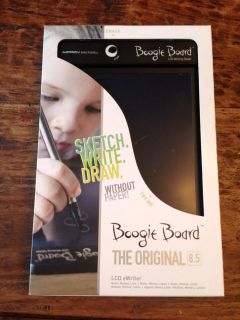 New in Box 8 5 inch Boogie Board Black Writing Tablet LCD Ewriter