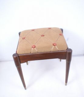 Antique Singer Sewing Machine Stool Bench Chair