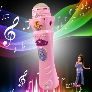 Wireless Girls Boys LED Microphone Karaoke Singing Kids Funny Gift Music Toy