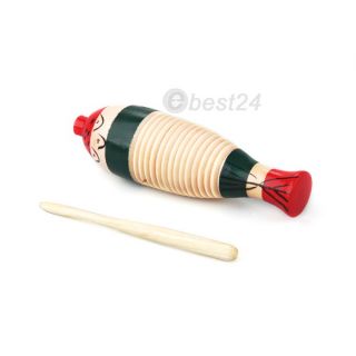 Wooden Wood Crow Sounder with Mallet for Kids Educational Toy