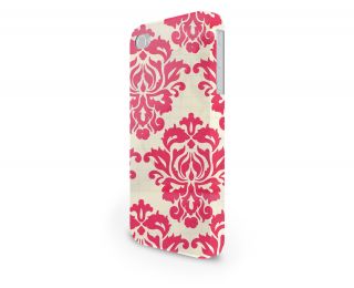 Pink Damask Hard Cover Case for iPhone Samsung 65 Other Phones