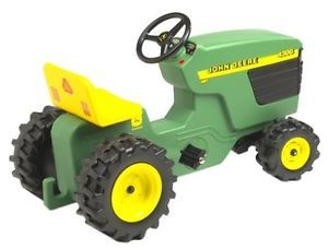 John Deere LC34380 Kids Plastic Toy Pedal Ride Tractor Operational Steering New