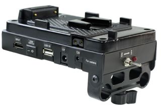 Camtree Hunt Shoulder Pad HDMI Splitter V Mount Battery Plate Adaptor for DSLR
