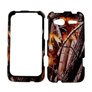 Autumn Fall Leaves Camouflage Cover for HTC Radar Hard Phone Case Faceplate
