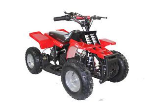 Kids Ride on Toy Mini Dirt Quad ATV 4 Wheeler Battery Powered 36V Electric Red