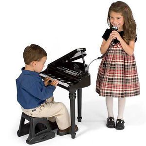 Kids Learn to Play 37 Key Piano Toy Organ Keyboard Musical Instrument Baby Grand