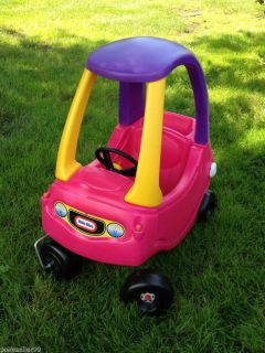 Little Tikes Cozy Coupe Pink Classic Car Kids Ride on Toys Toddler Push Car NJ