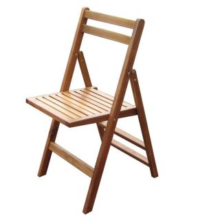 Folding Acacia Outdoor Dining Chairs