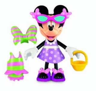 Kids Play Fisher Price Disney s Beach Bowtique Minnie Mouse House Gift Children