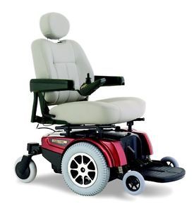 Invacare M51 Pronto Power Mobility Wheelchair Available in Red or Blue