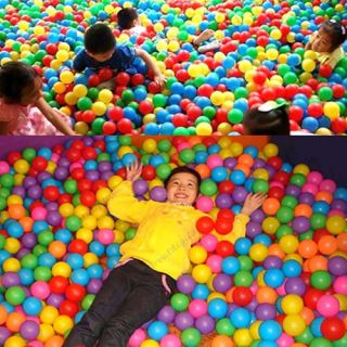 10 50 100pcs Colorful Ball Fun Ball Soft Plastic Ocean Ball Kid Toy Swim Pit Toy