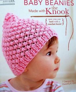 Knit Baby Beanies with The Knook New Knit with A Crochet Hook La
