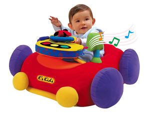 K's Kids Jumbo Go Go Go Activity Toy Plush Car for Babies 6 36 Months Excellent