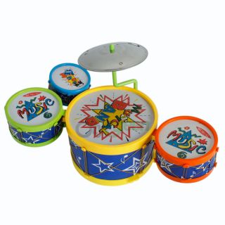 7 Pcs Drum Set Children's Musical Instrument Toy