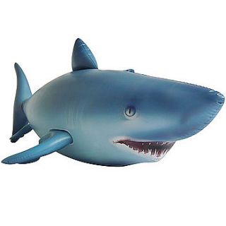 New Huge 7 Foot Inflatable Shark Pool Toy Scare The Kids and Neighbors