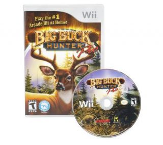 New Wii Big Buck Hunter Pro Pump Shoot Shotgun Video Game Free s H