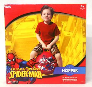 Marvel Spiderman Hopper Bouncer Bouncing Ball Toy for Kids Girls Hopping
